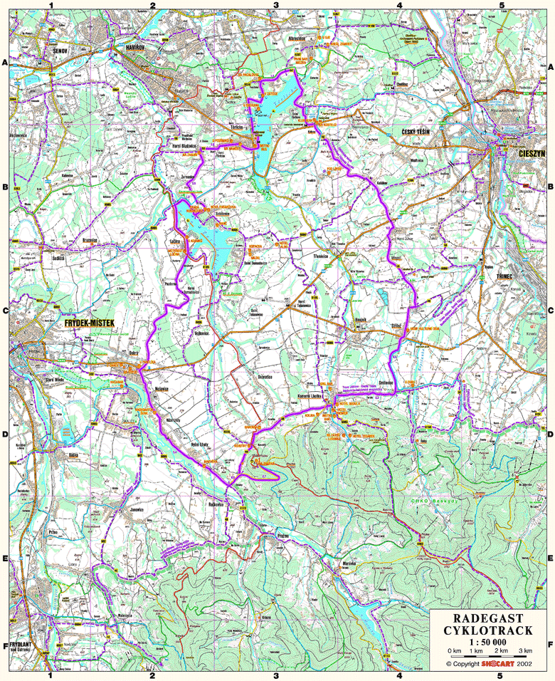 BESKYDY RADEGAST CYKLOTRACK